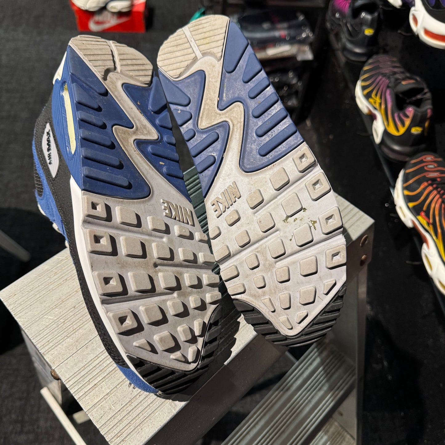 Nike Air Max 90 'Atlantic Blue Volt' (Second hand)