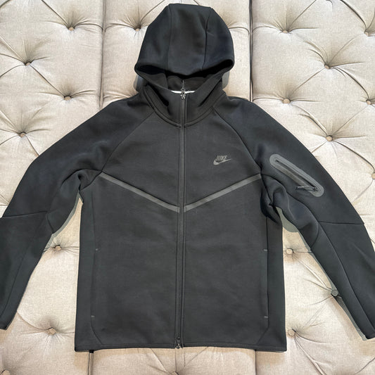 Nike Tech Fleece Jacket 'Black' (Second hand)
