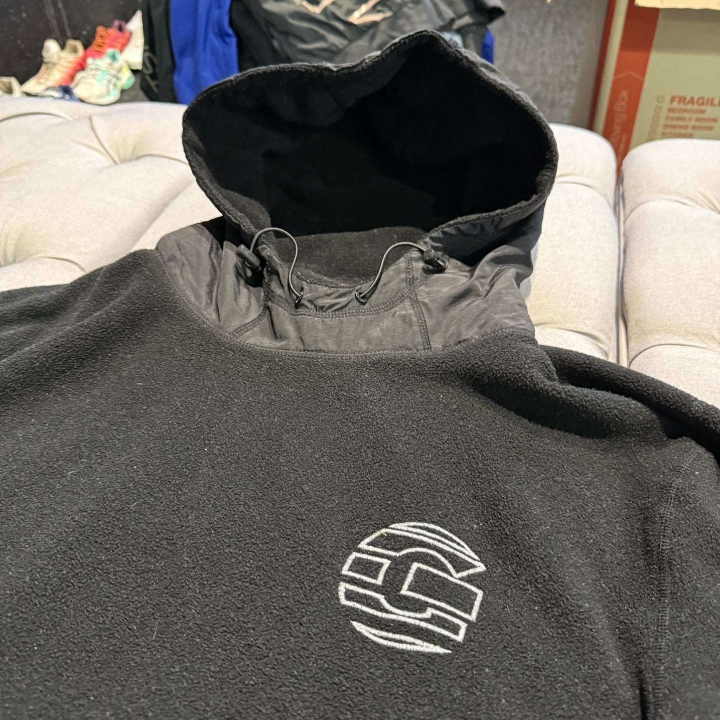 Geedup G Logo Fleece Jumper 'Black' (Second hand)