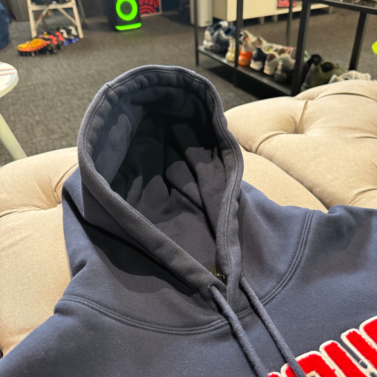 Geedup 13 Years In The Field Hoodie 'Navy Red' (Second hand)