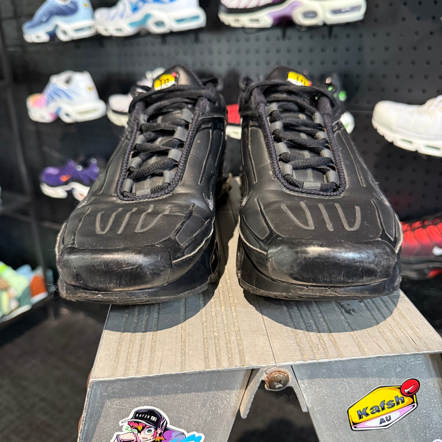 Nike Air Max Plus TN3 Leather 'Triple Black' (Second hand)