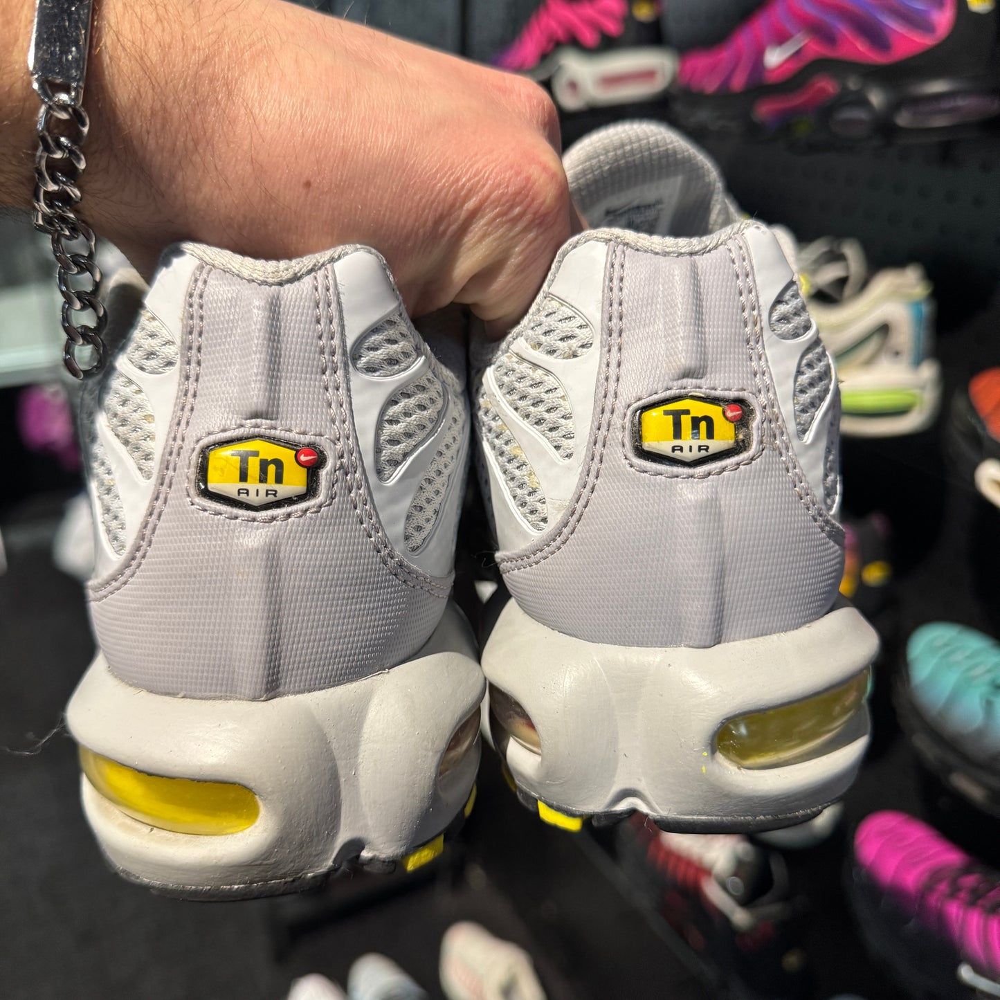Nike Air Max Plus 'TN' Toggle Utility Grey Yellow (Second hand)