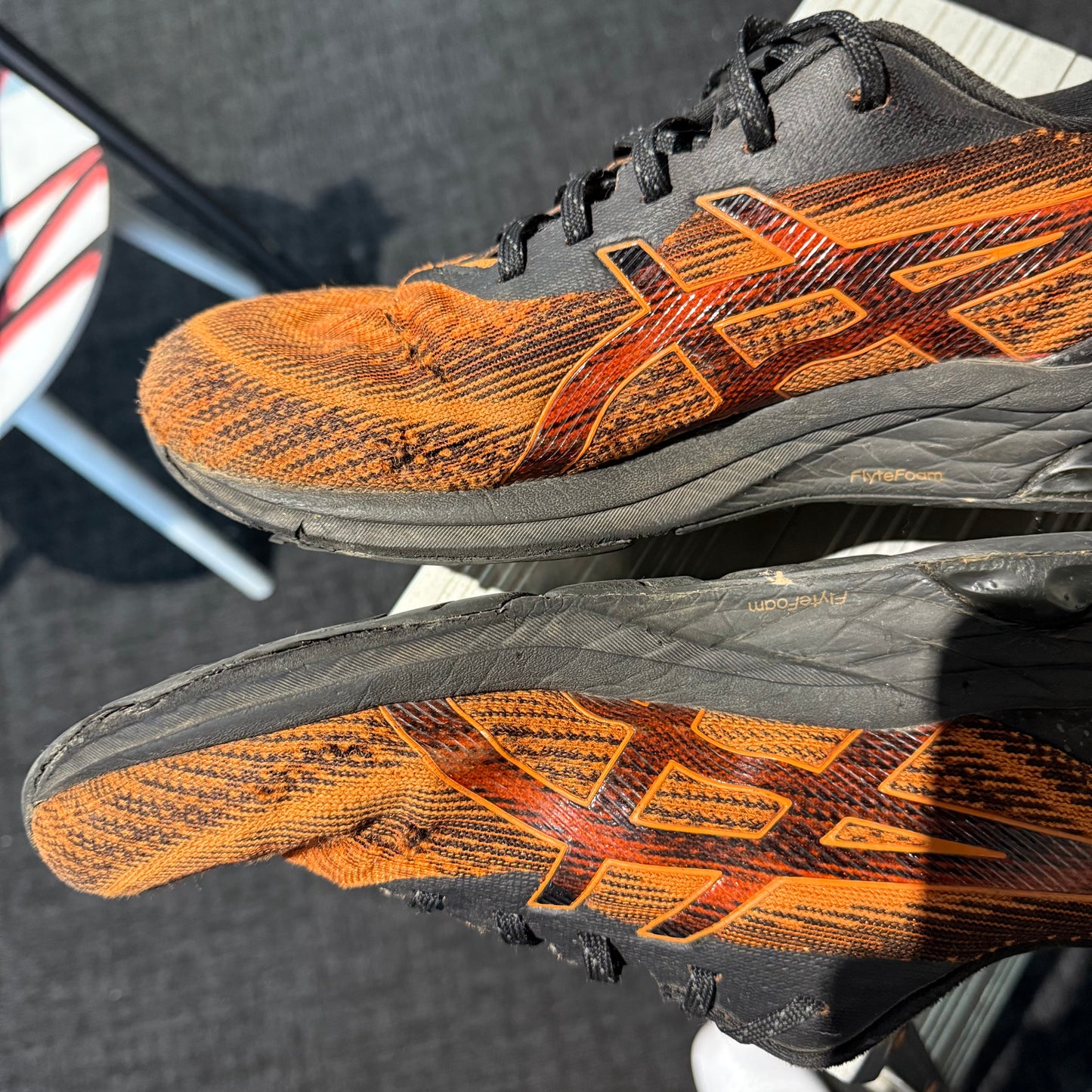 Asics Gel-Quantum 180 VII 'Black Habanero' (Second hand)