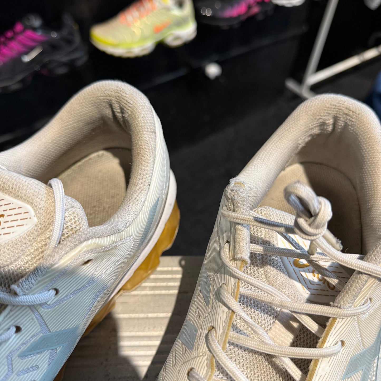 Asics Gel Quantum 360 VII 'White/Pure Gold' (Second hand)
