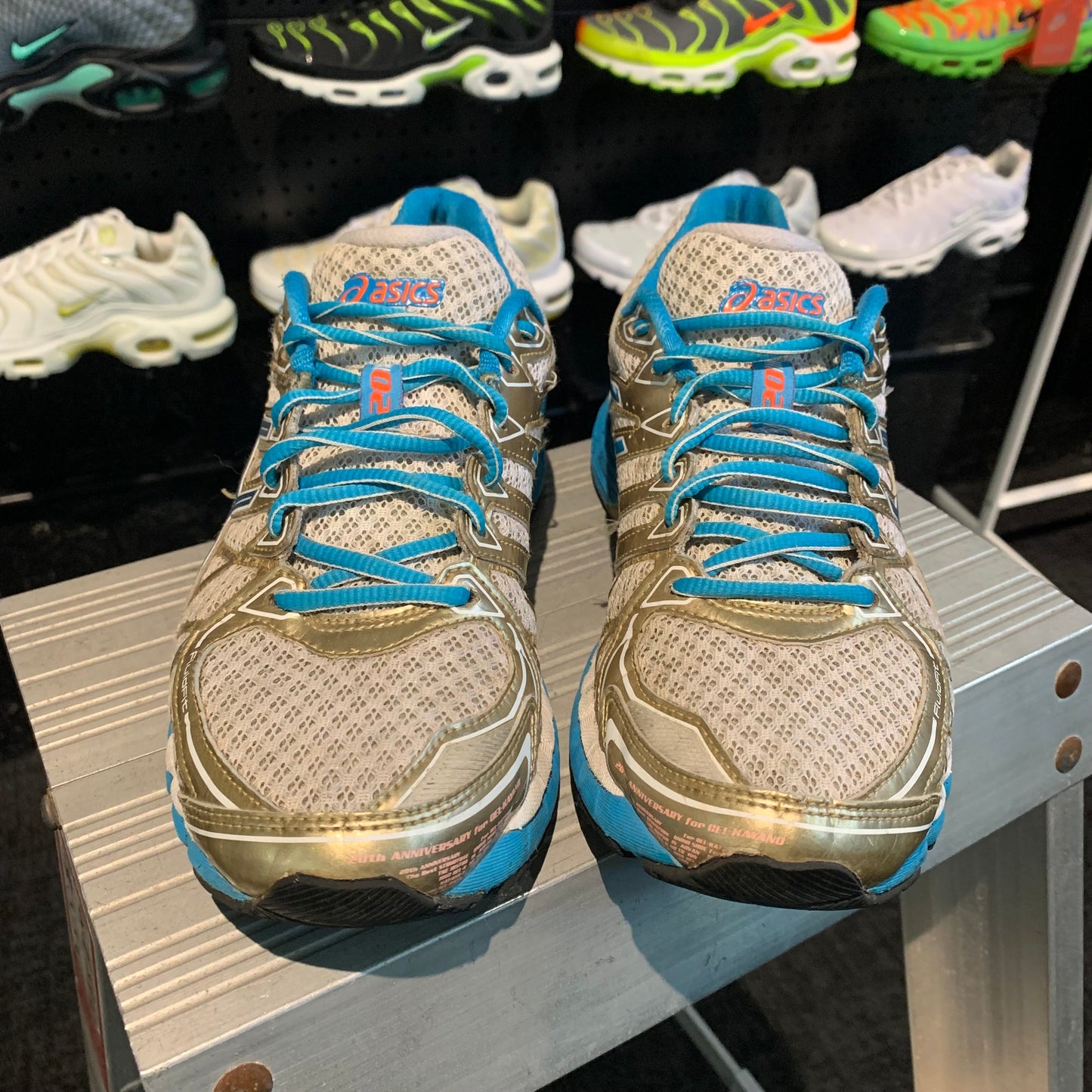 Asics Gel Kayano 20 'White/Blue/Silver' (Second hand)