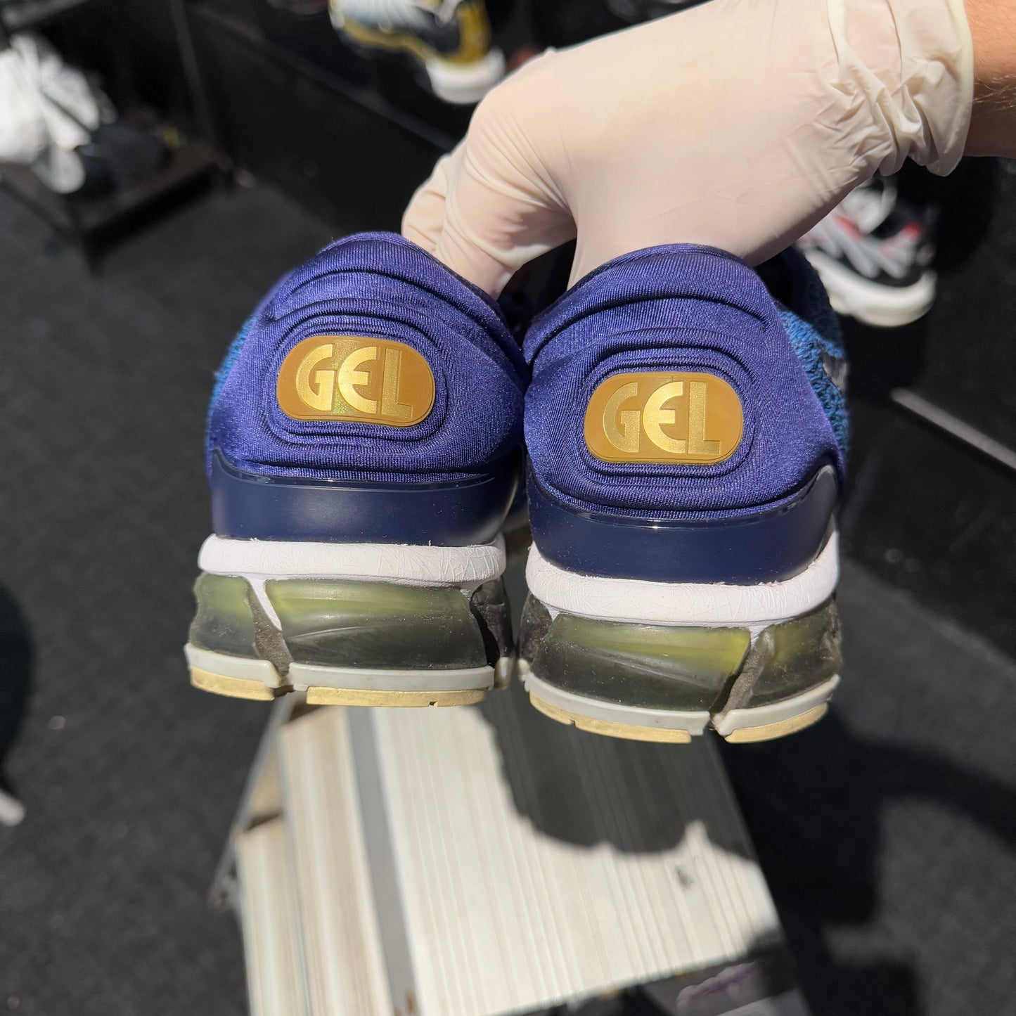Asics Gel-Quantum 360 Knit 2 ‘Indigo Blue/Peacoat/Pale Gold’ (Second hand)