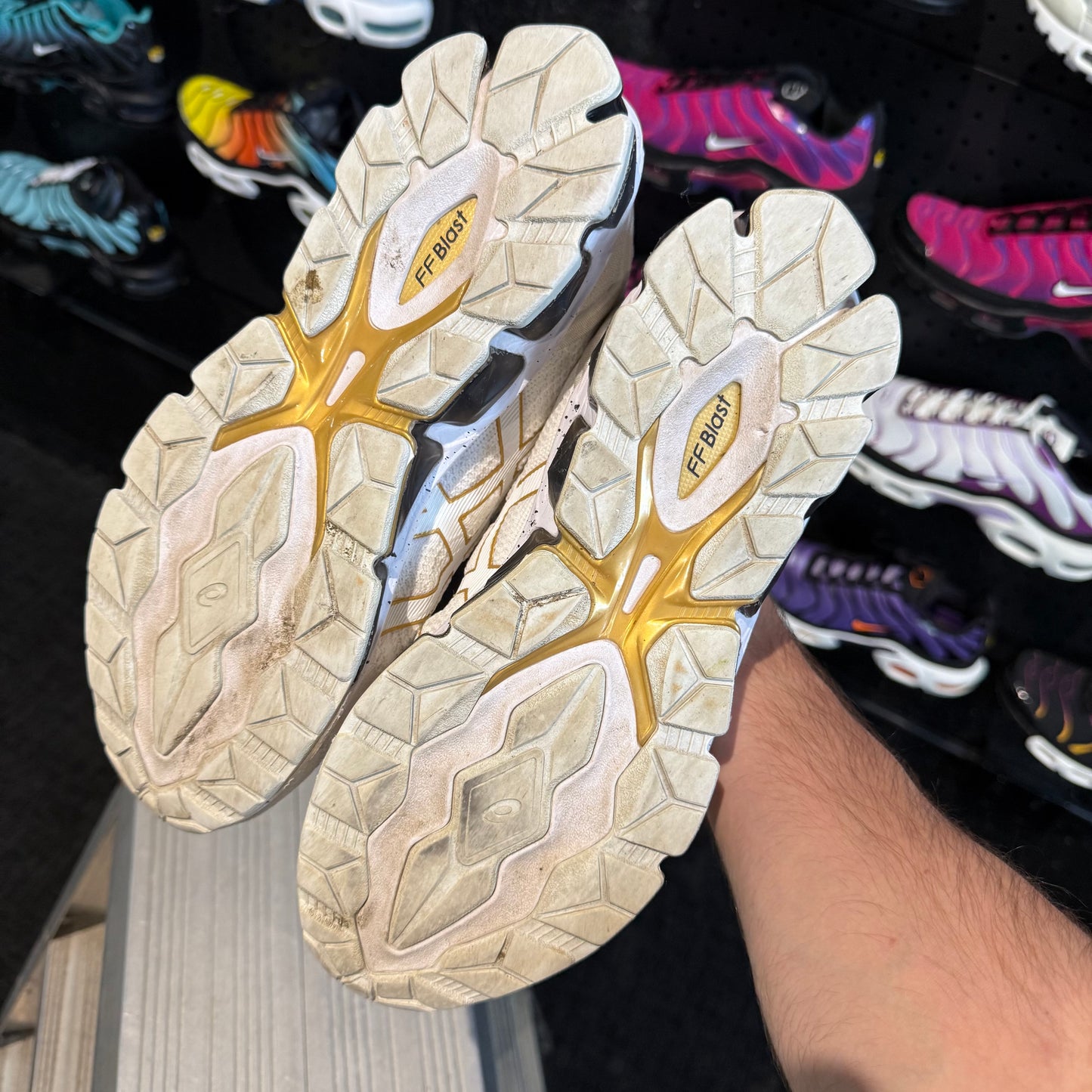 Asics Gel Quantum 360 7 Tokyo 'Neon Black Gold' (Second hand)