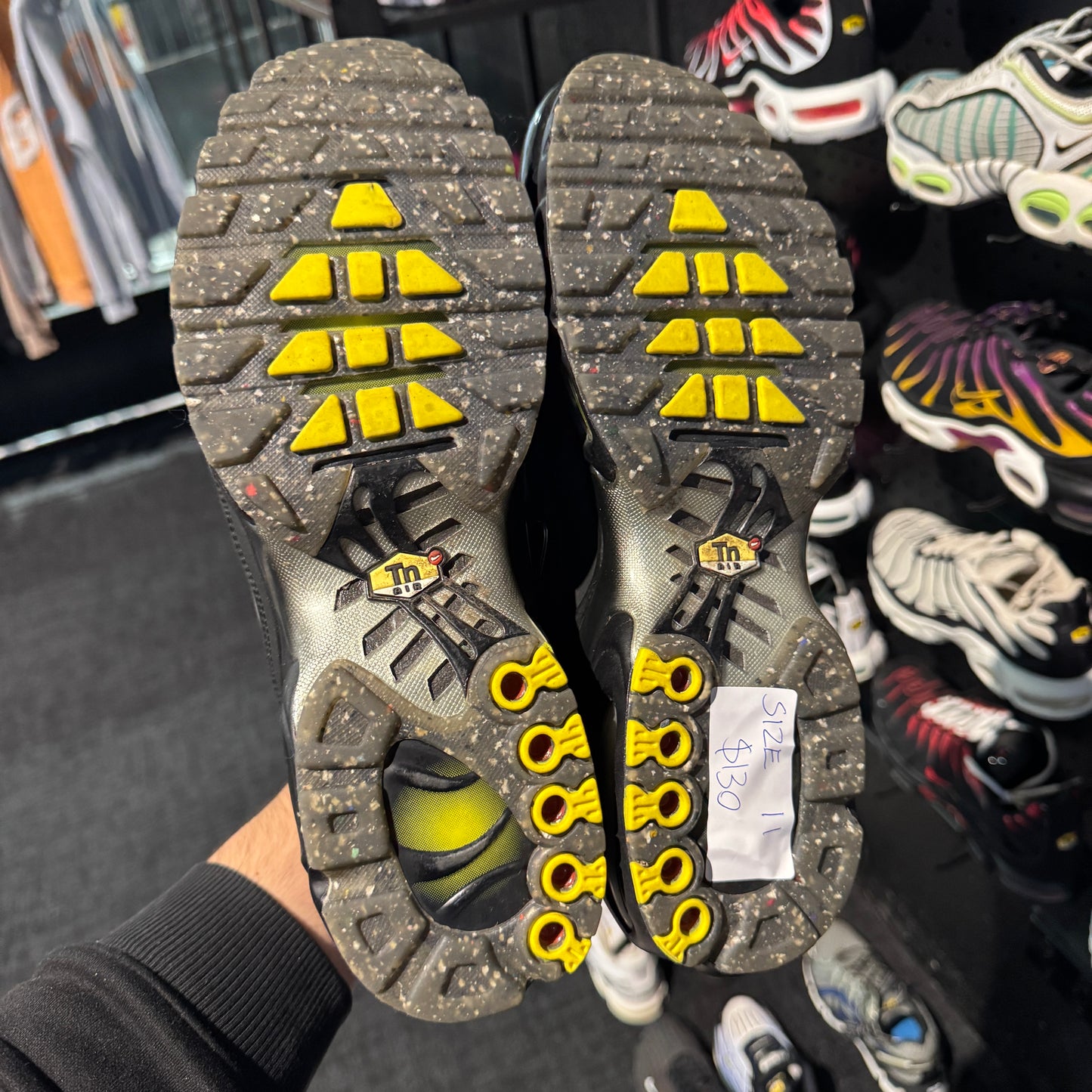 Nike Air Max Plus 'TN' Black Yellow (Second hand)