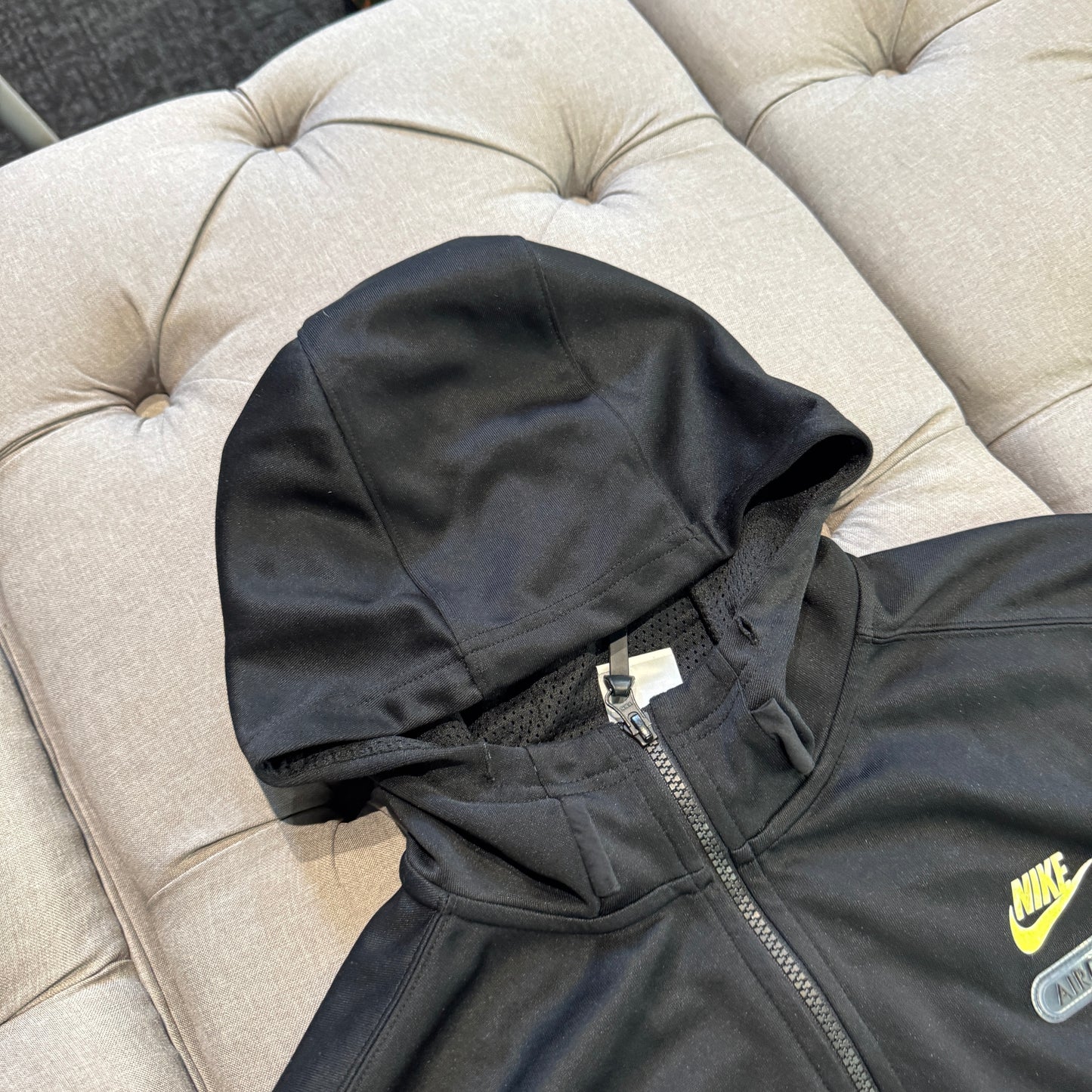 Nike Air Max Zip-Up Jacket 'Neon Green Black' (Second hand)
