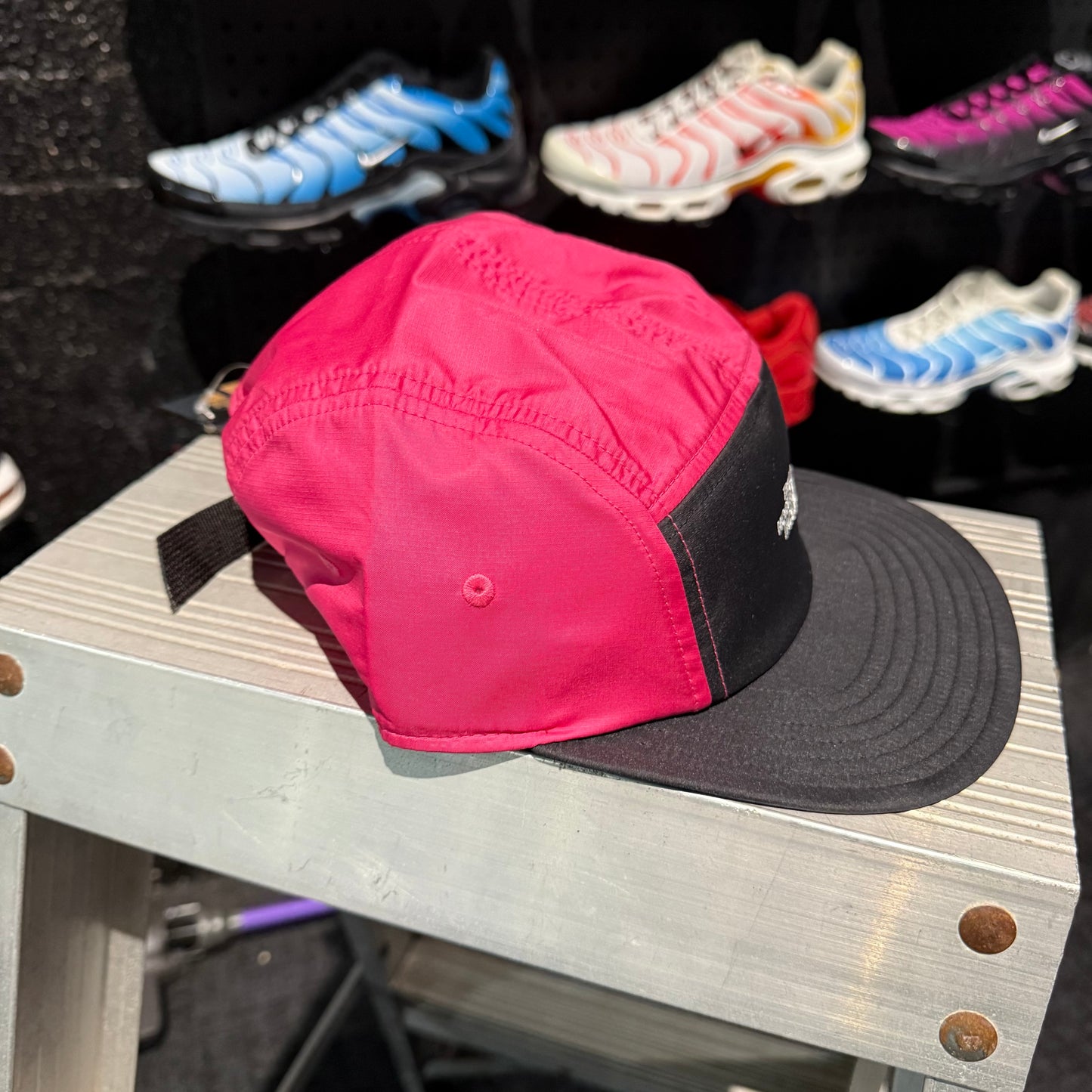The North Face Cap Embroidered Logo 'Pink Black'