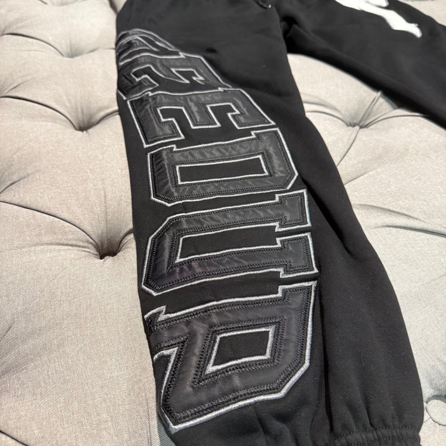Geedup X Trapstar Team Logo Irongate Trackpant 'Black White'