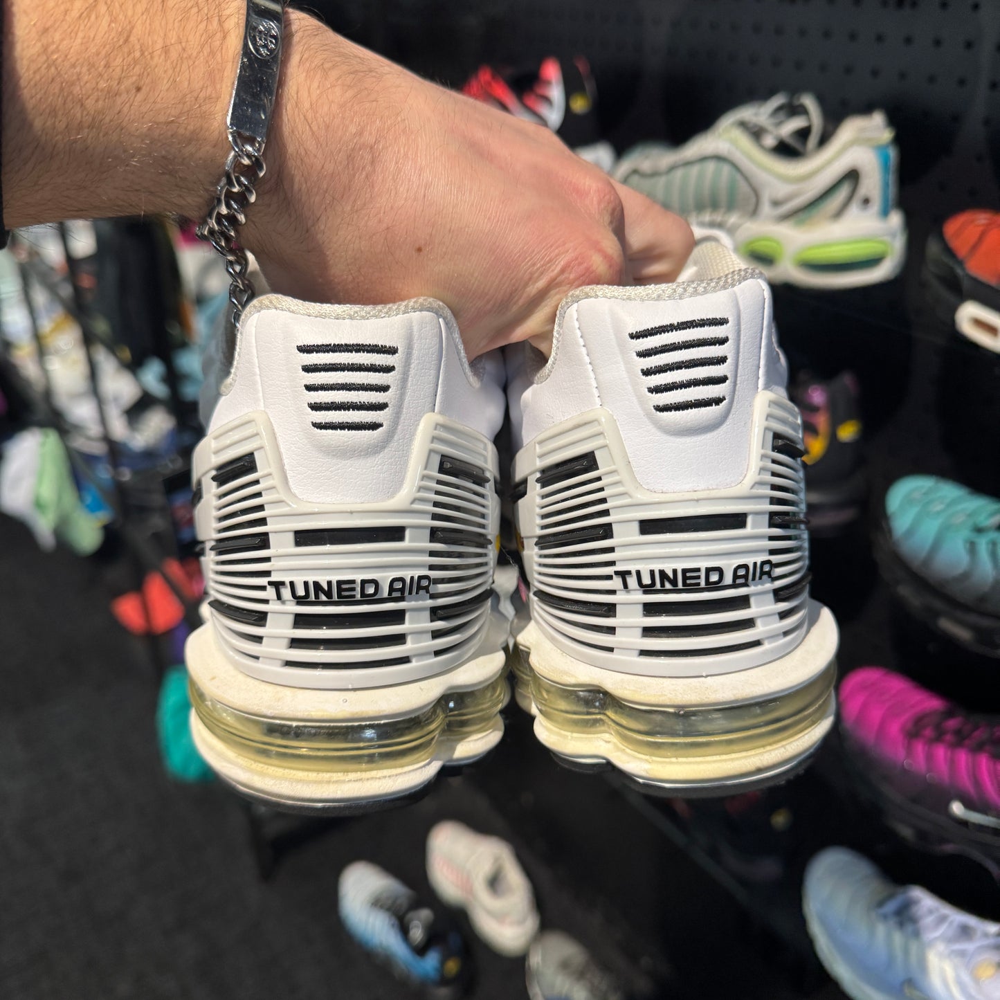 Nike Air Max Plus 'TN3' Leather White Black (Second hand)