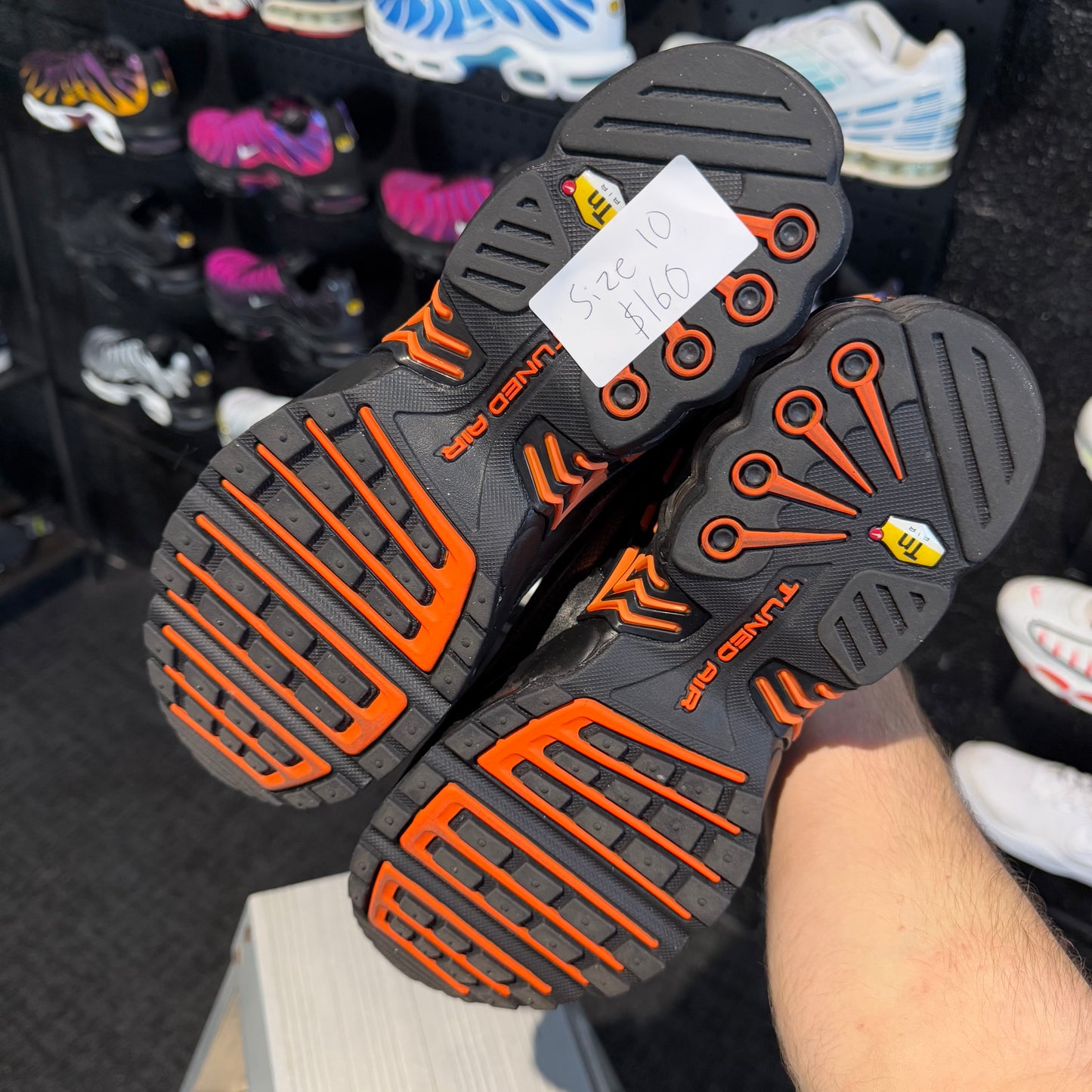 Nike Air Max Plus 'TN3' Black Safety Orange (Second hand)
