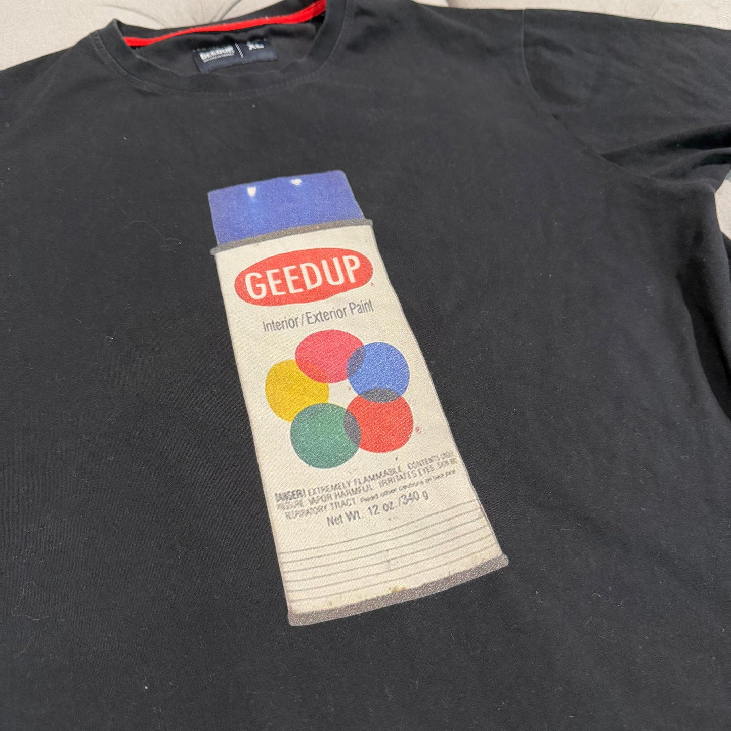 Geedup Spraycan T-shirt (Second hand)