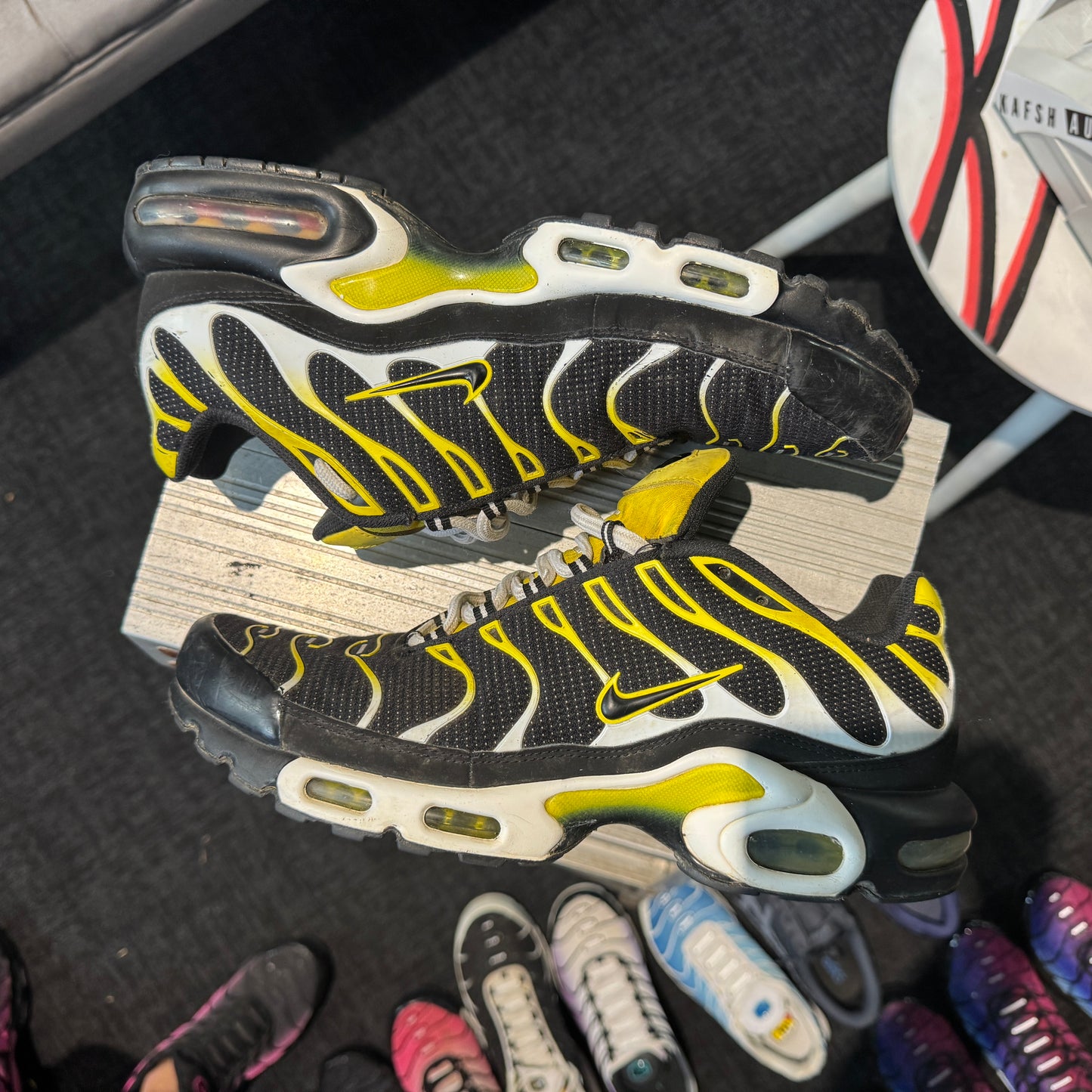 Nike Air Max Plus TN 'Black Tour Yellow' (Second hand)