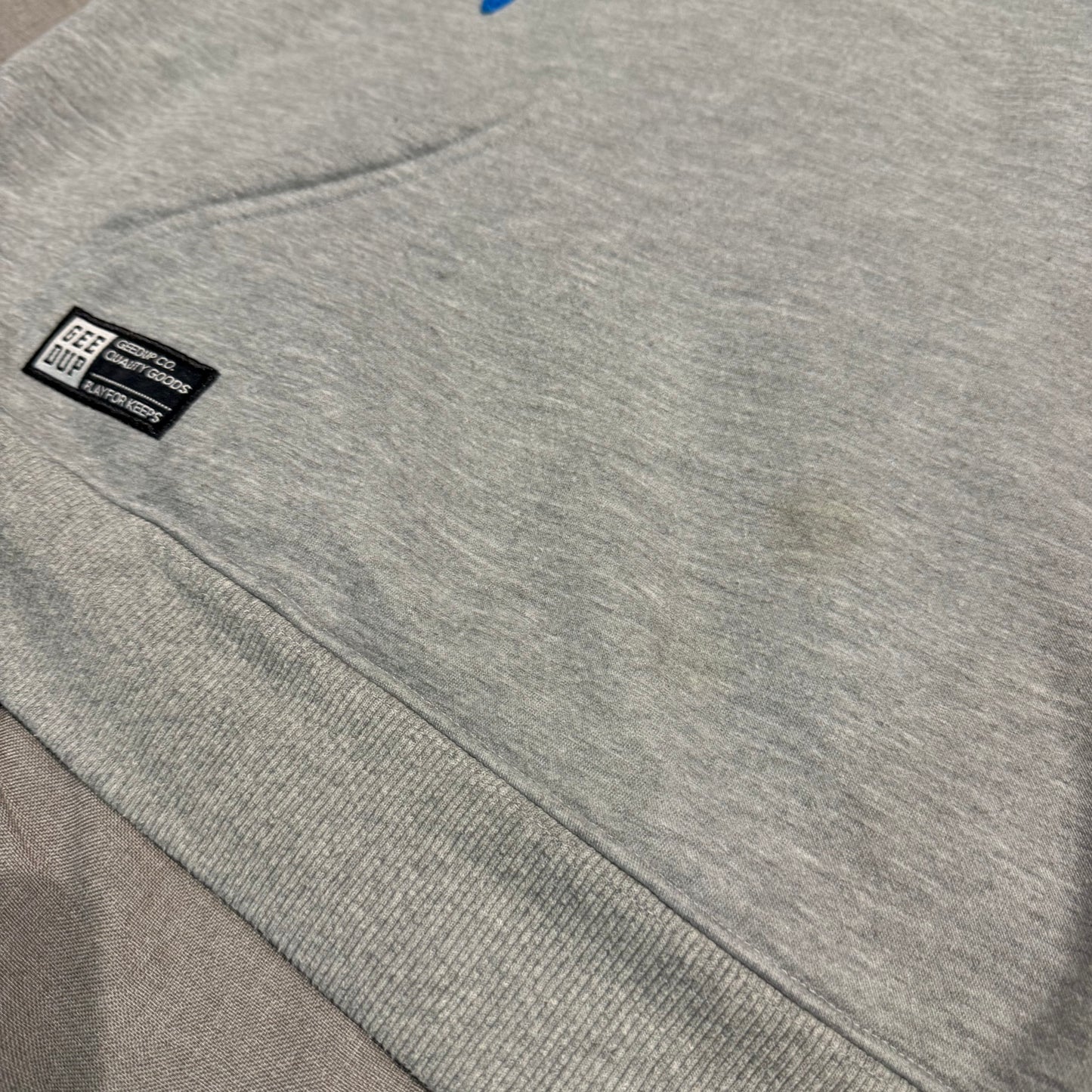 Geedup Handstyle Hoodie 'Grey Blue' (Second hand)