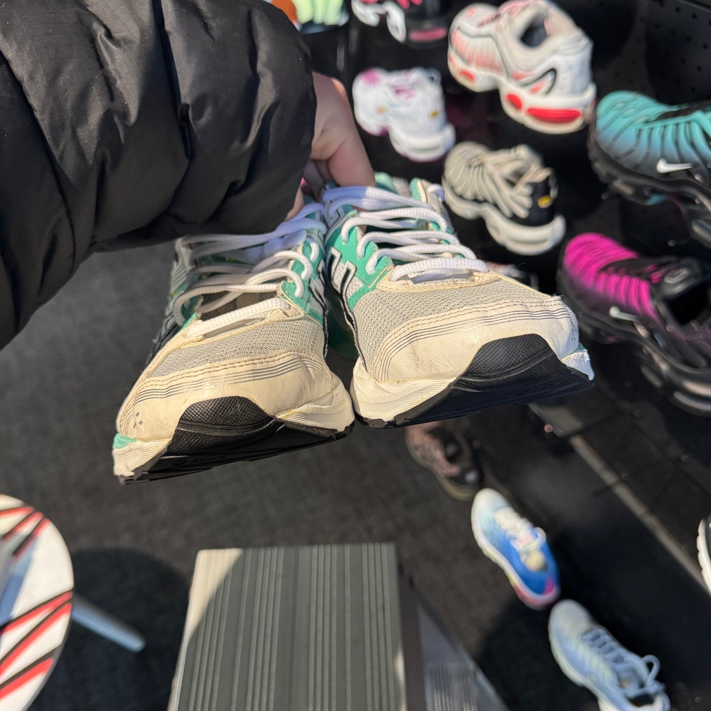 Asics Gel Pulse 7 'White Teal Neon' (Second hand)