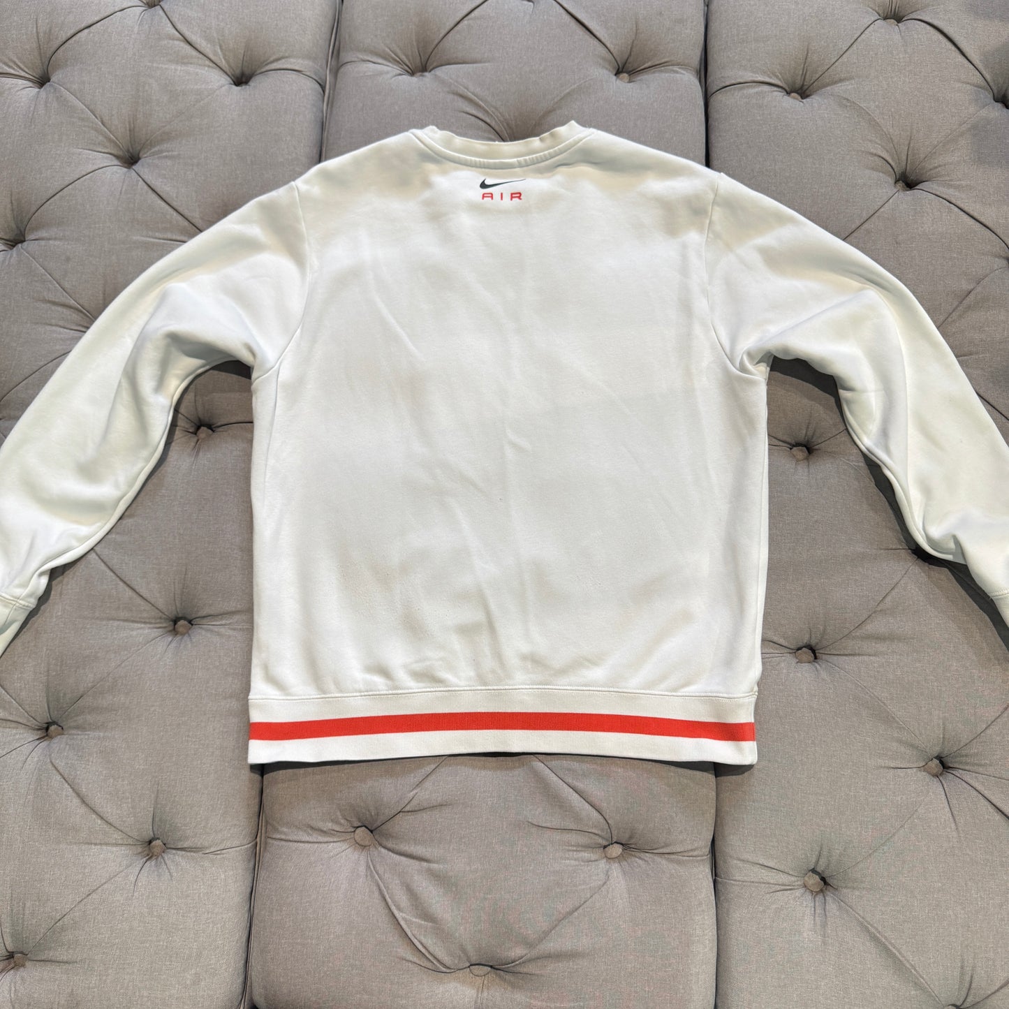 Nike Air Crewneck 'White Red Black' (Second hand)
