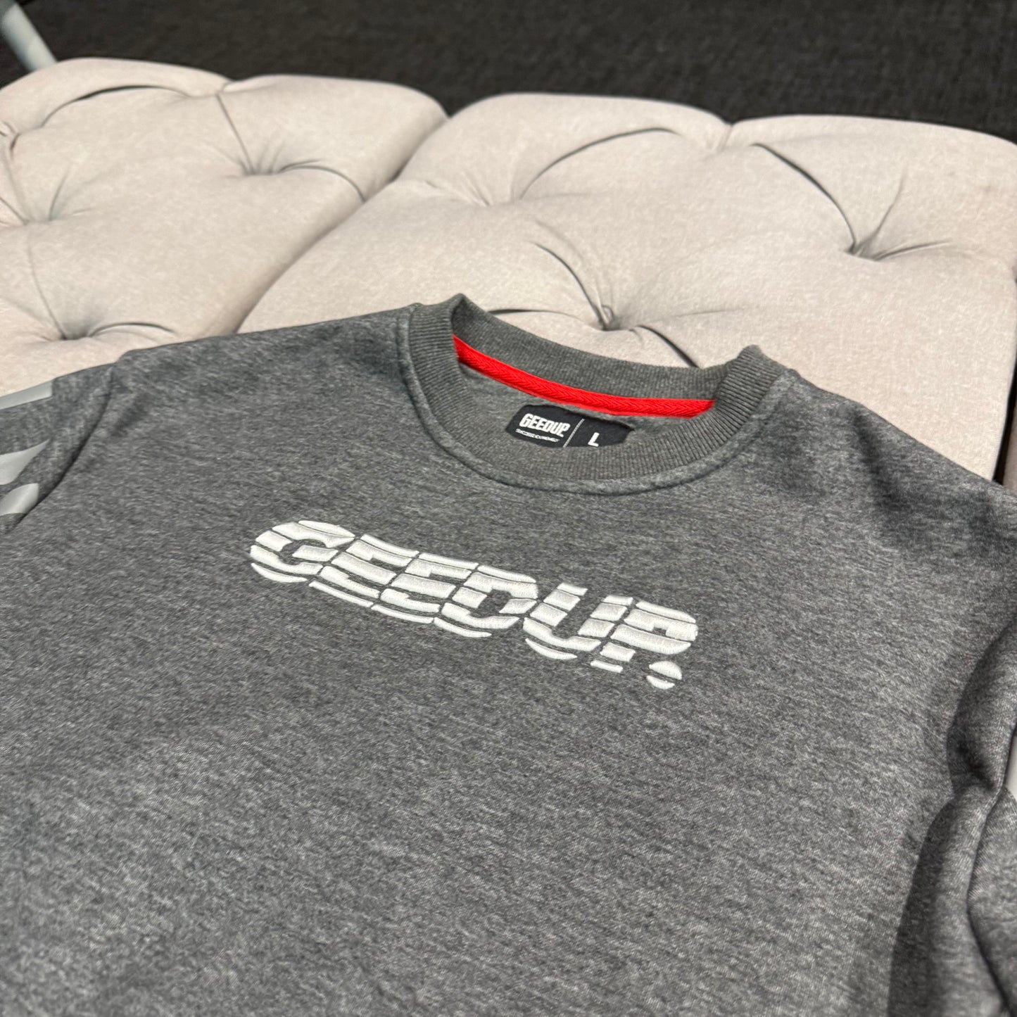 Geedup Sportsman Crewneck 'Dark Grey' (Second hand)