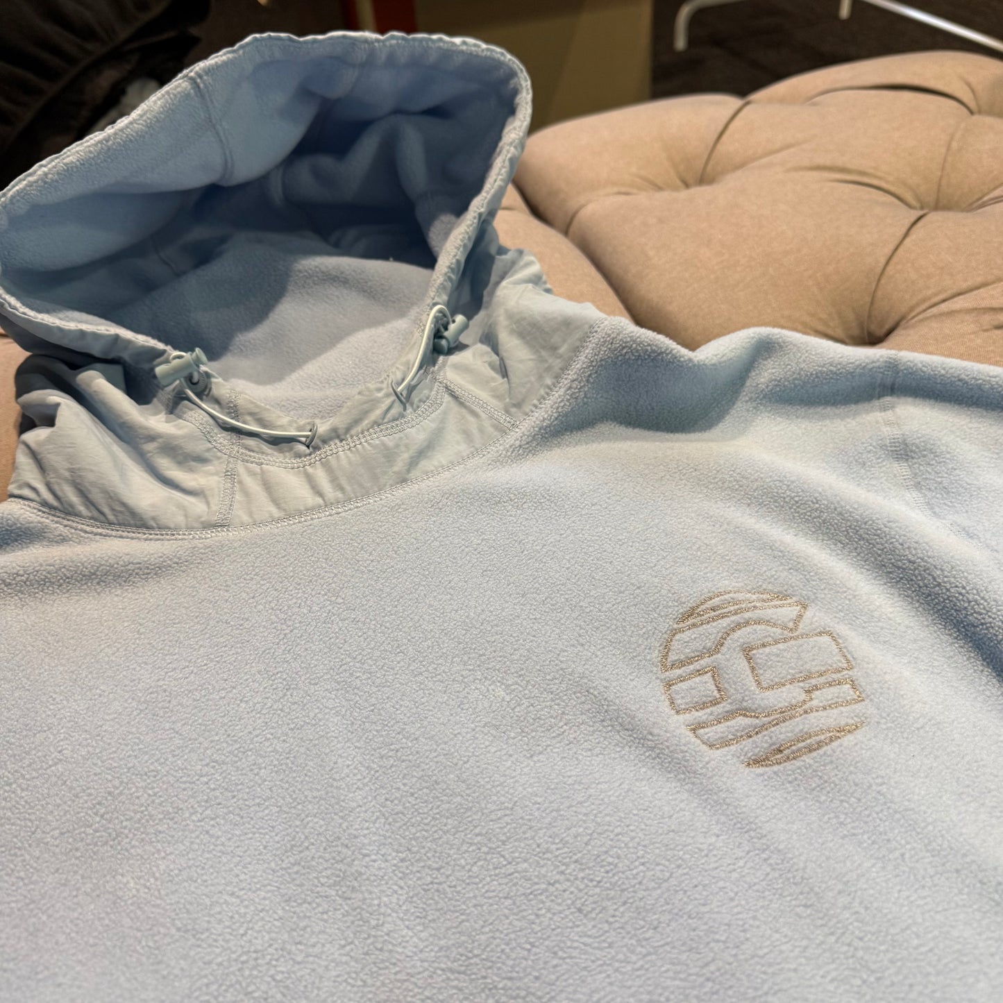 Geedup G Logo Fleece Jumper 'Baby Blue' (Second hand)