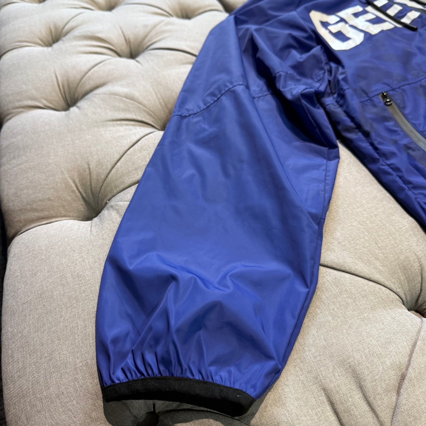 Geedup PFK windbreaker 'Blue White' (Second hand)