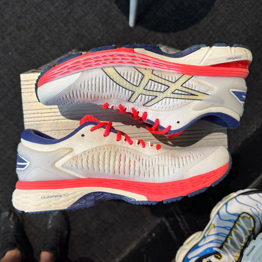 Asics Gel-Kayano 25 'White Red Orange' (Second hand)