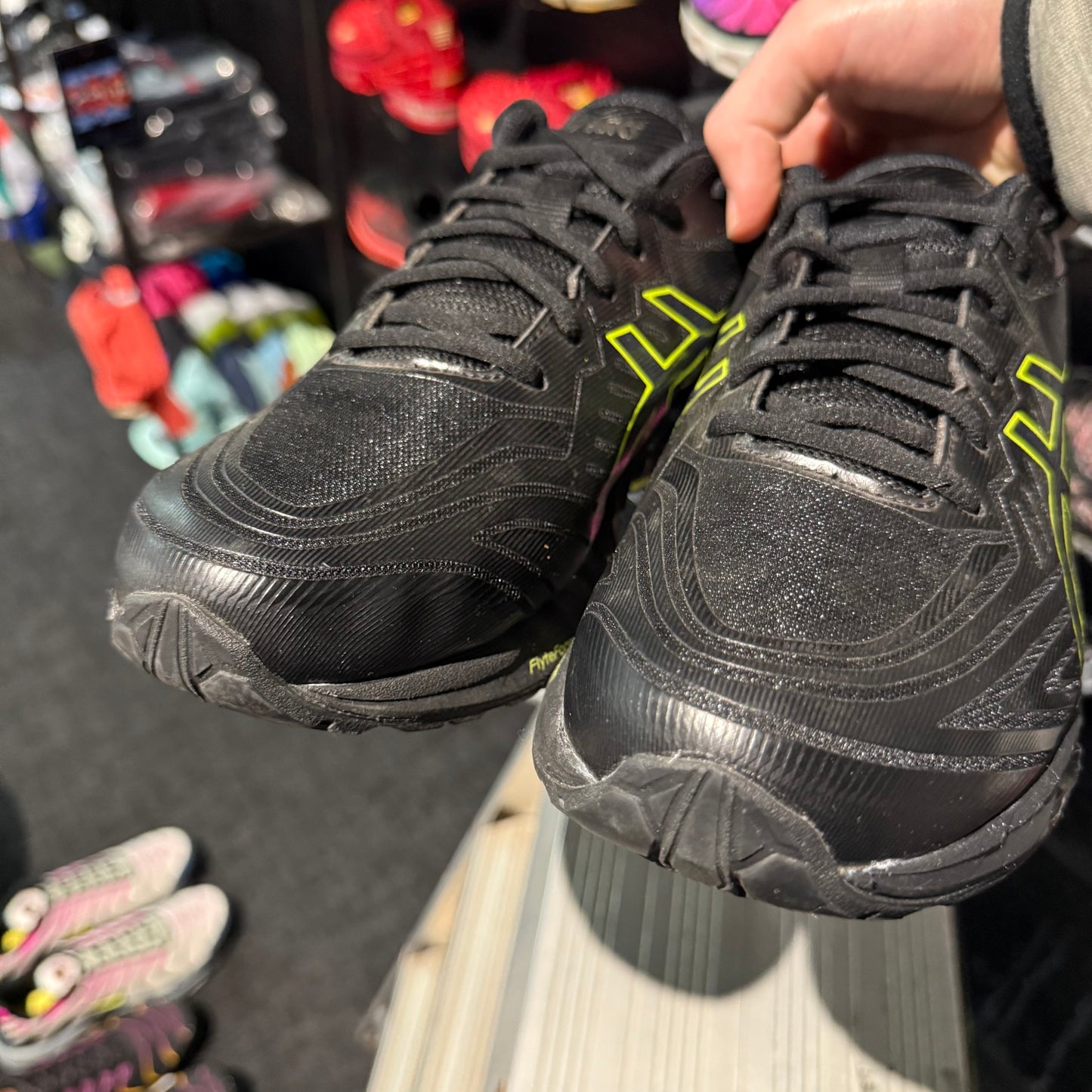 Asics Gel Quantum 360 7 'Black Lime' (Second hand)