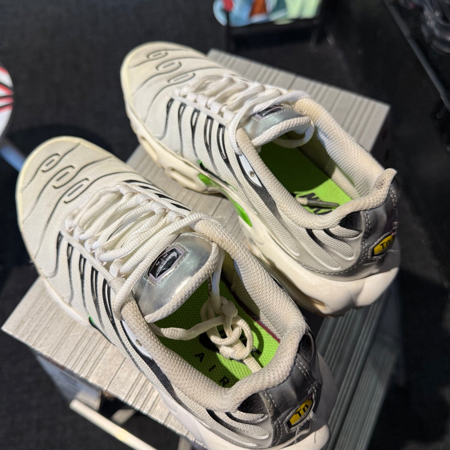 Nike Air Max Plus 'TN' White Green Strike (Second hand)