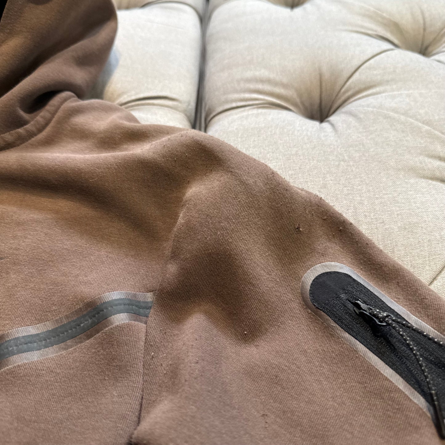 Nike Tech Fleece Jacket 'Brown' (Second hand)