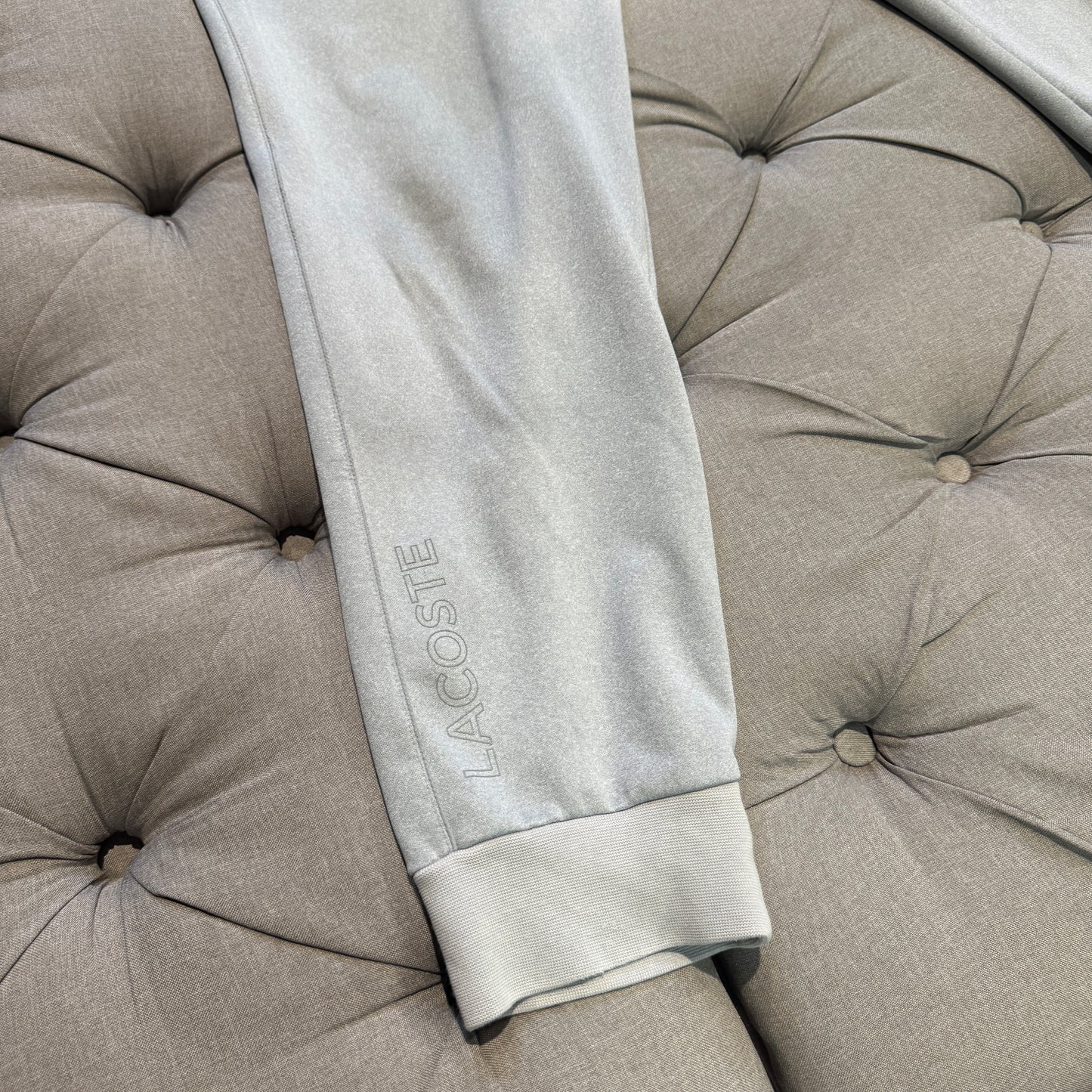 Lacoste Sport Reflective Logo Track Pants 'Grey' (Second hand)