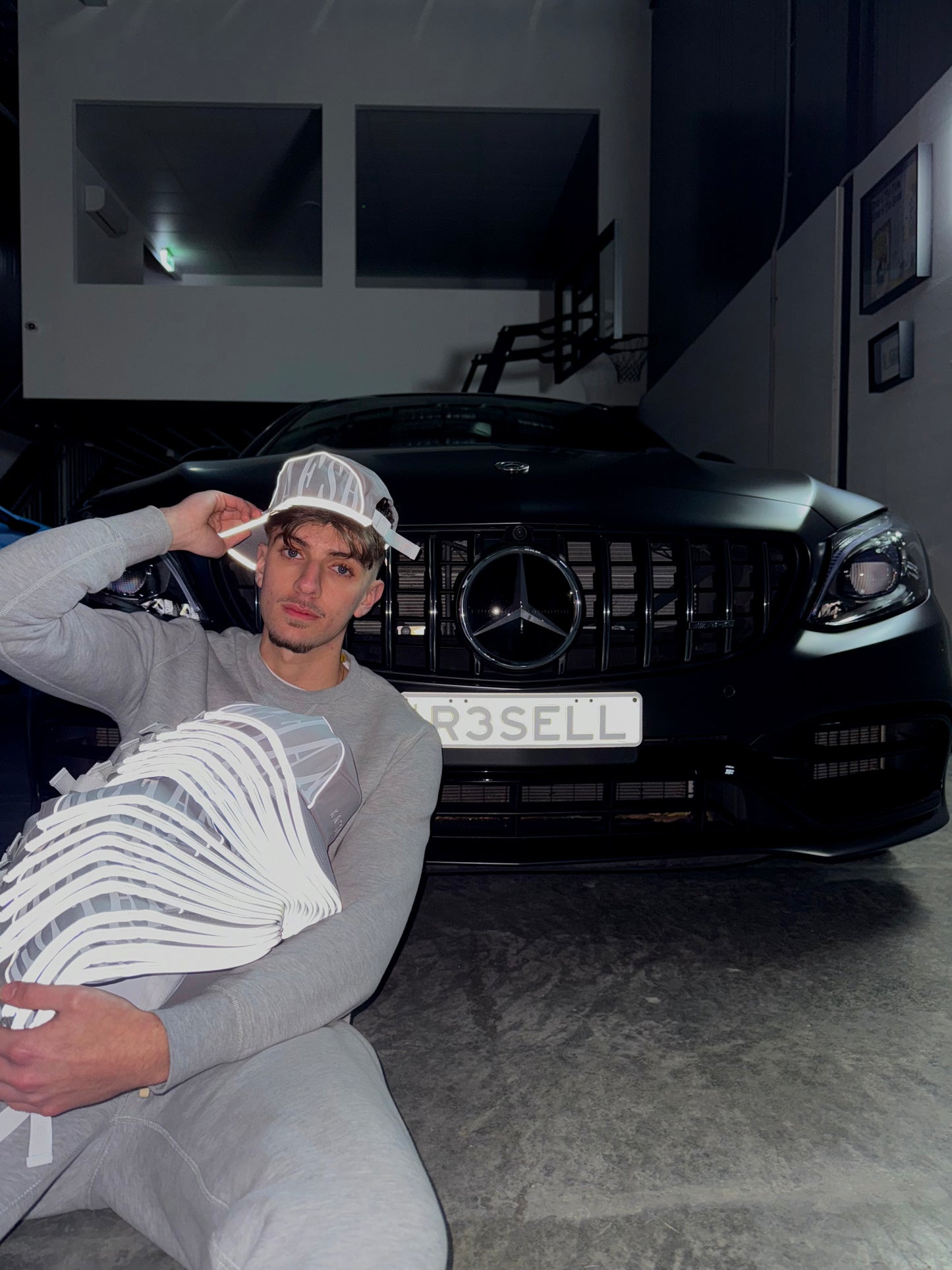 THE KAFSH HAT 'WOLF GREY/REFLECTIVE'