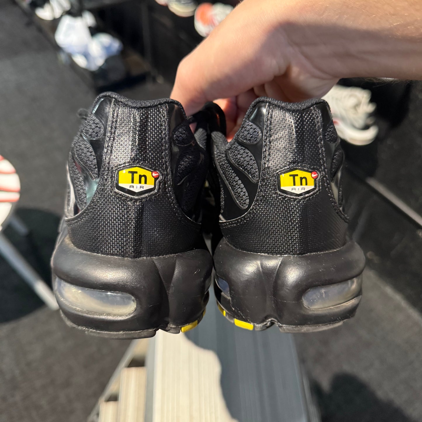 Nike Air Max Plus 'TN' Wolf Grey Optic Yellow (Second hand)