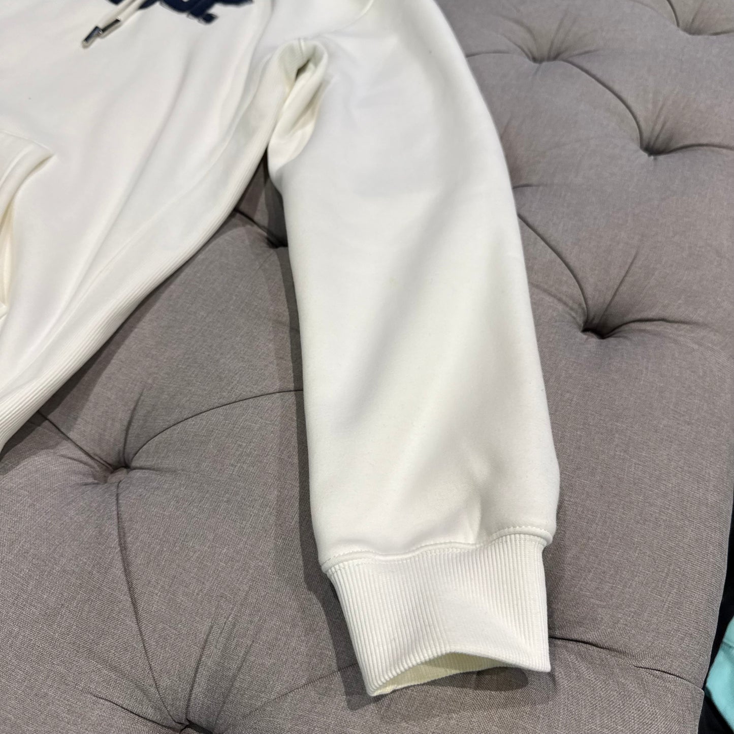 Geedup Play For Keeps Hoodie 'Cream Navy' (Second hand)