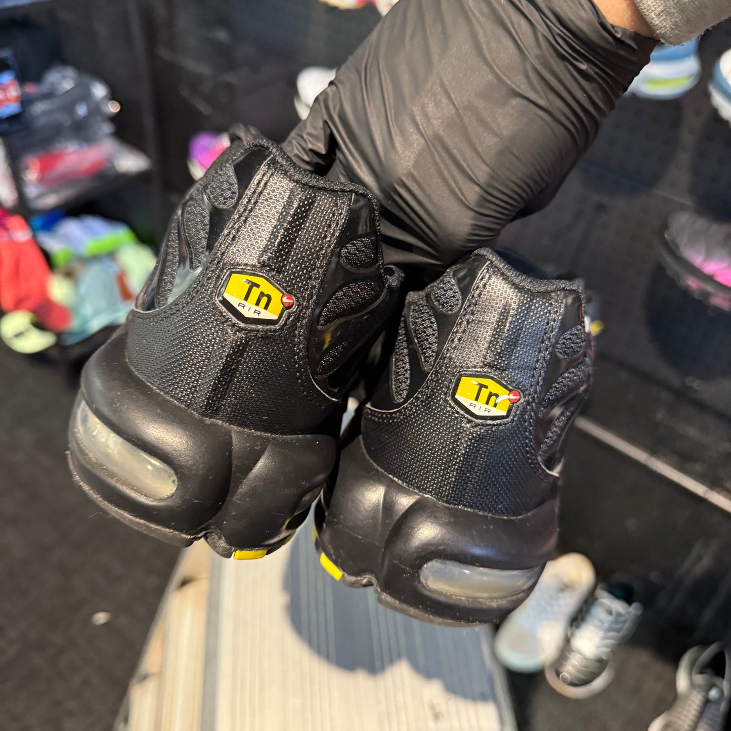Nike Air Max Plus 'TN' Black Opti Yellow (Second hand)