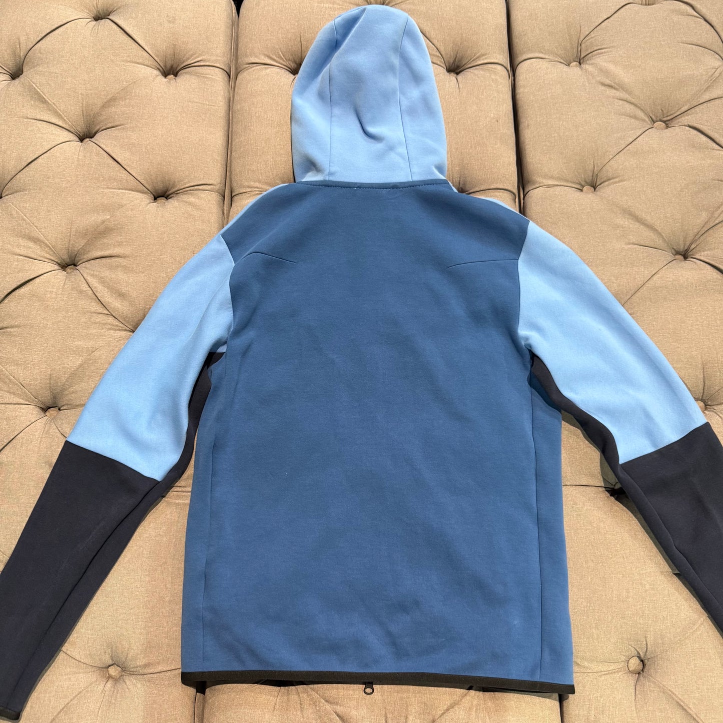 Nike Tech Fleece Jacket 'Blue Navy Peach' (Second hand)
