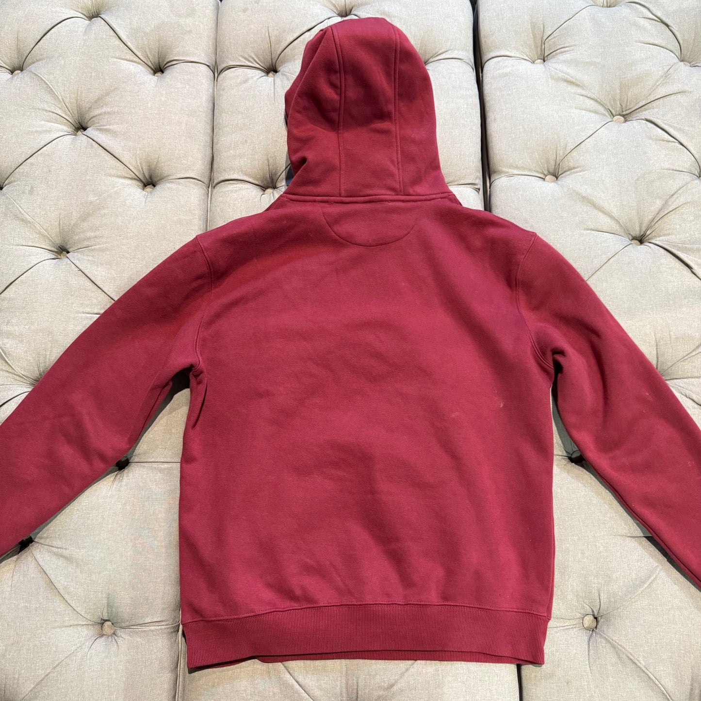 Geedup Handstyle Hoodie 'Maroon Cream' (Second hand)