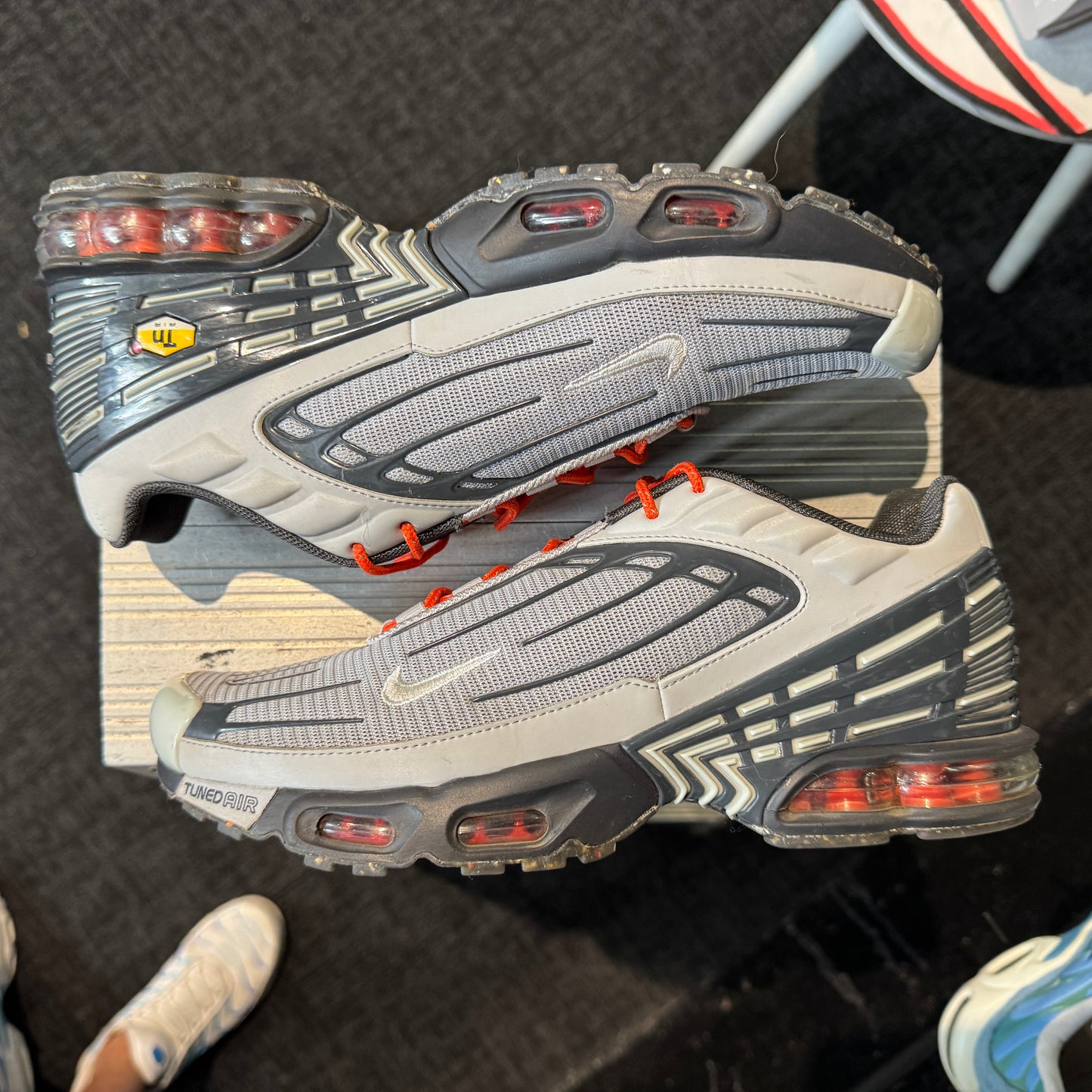 Nike Air Max Plus TN3 'Light Smoke Grey Orange' (Second hand)