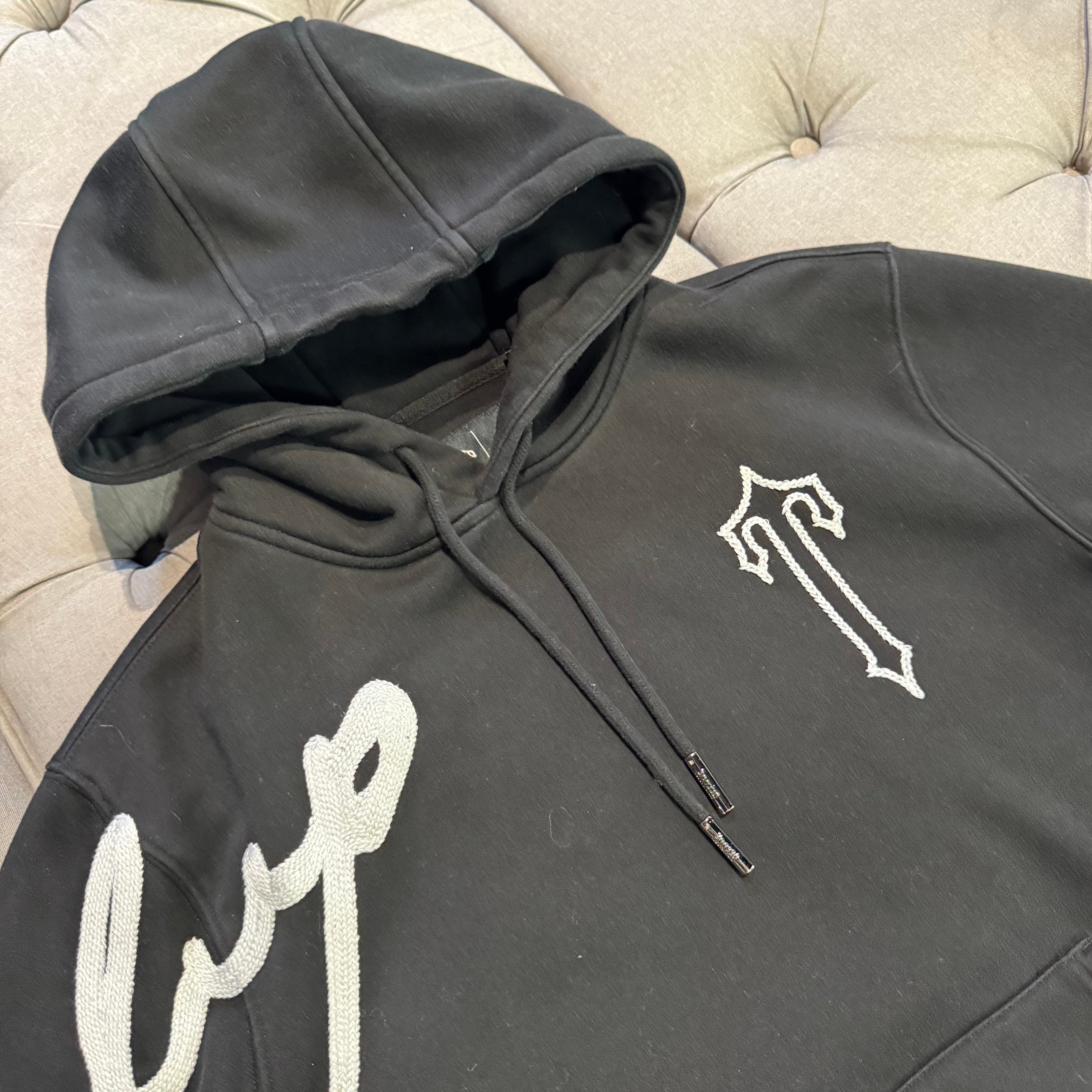 Geedup Signature Trapstar Hoodie 'Black White' (Second hand)