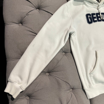 Geedup Play For Keeps Hoodie 'White Navy' (Second hand)