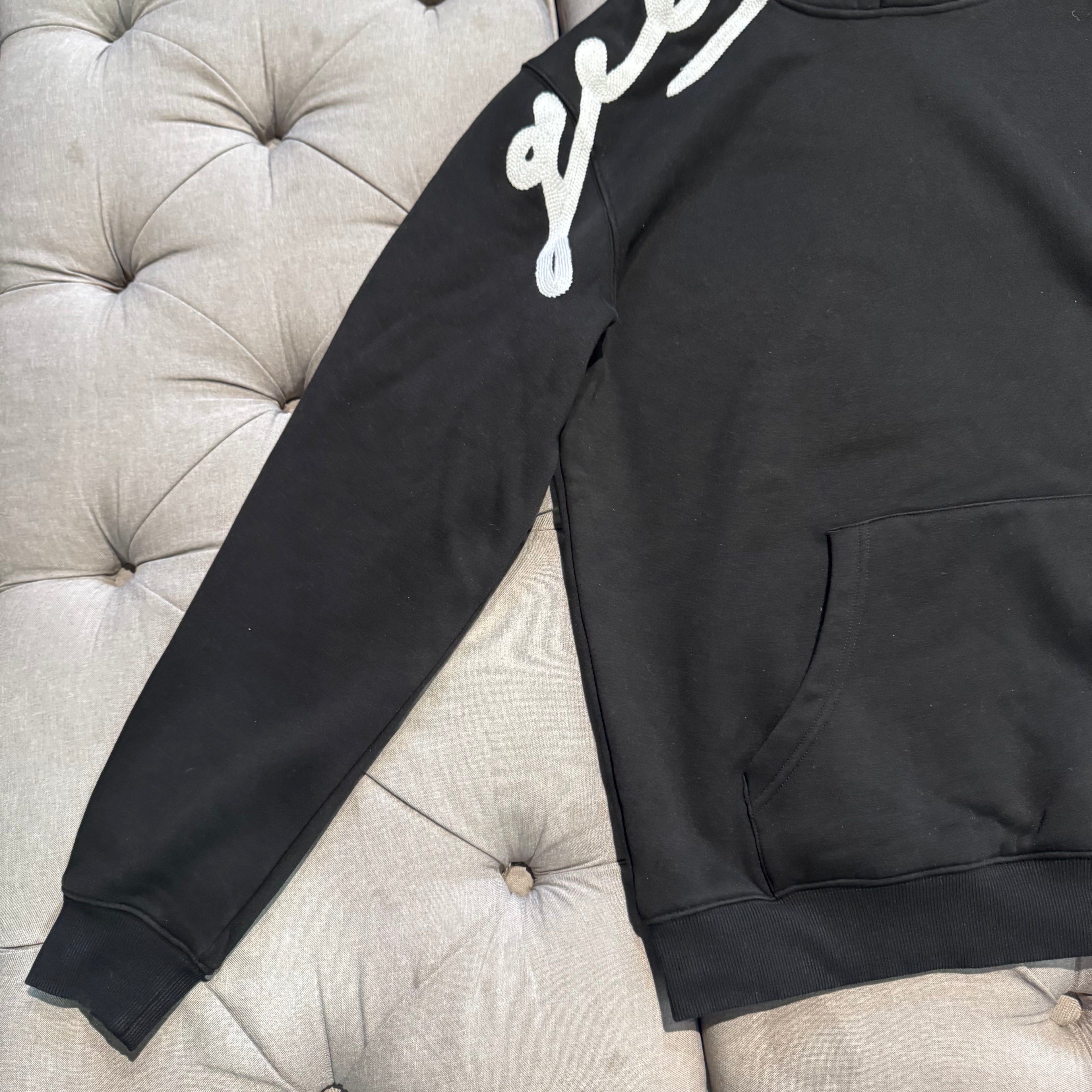 Geedup Signature Hoodie 'Black White' (Second hand)