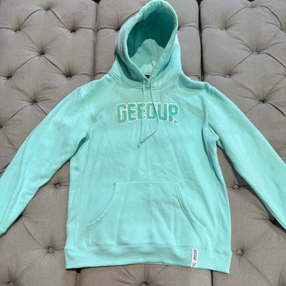 Geedup Play For Keeps Hoodie 'Teal' (Second hand)