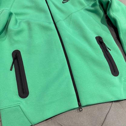 Nike Tech Fleece Hoodie Neon Lime Green (Second hand)