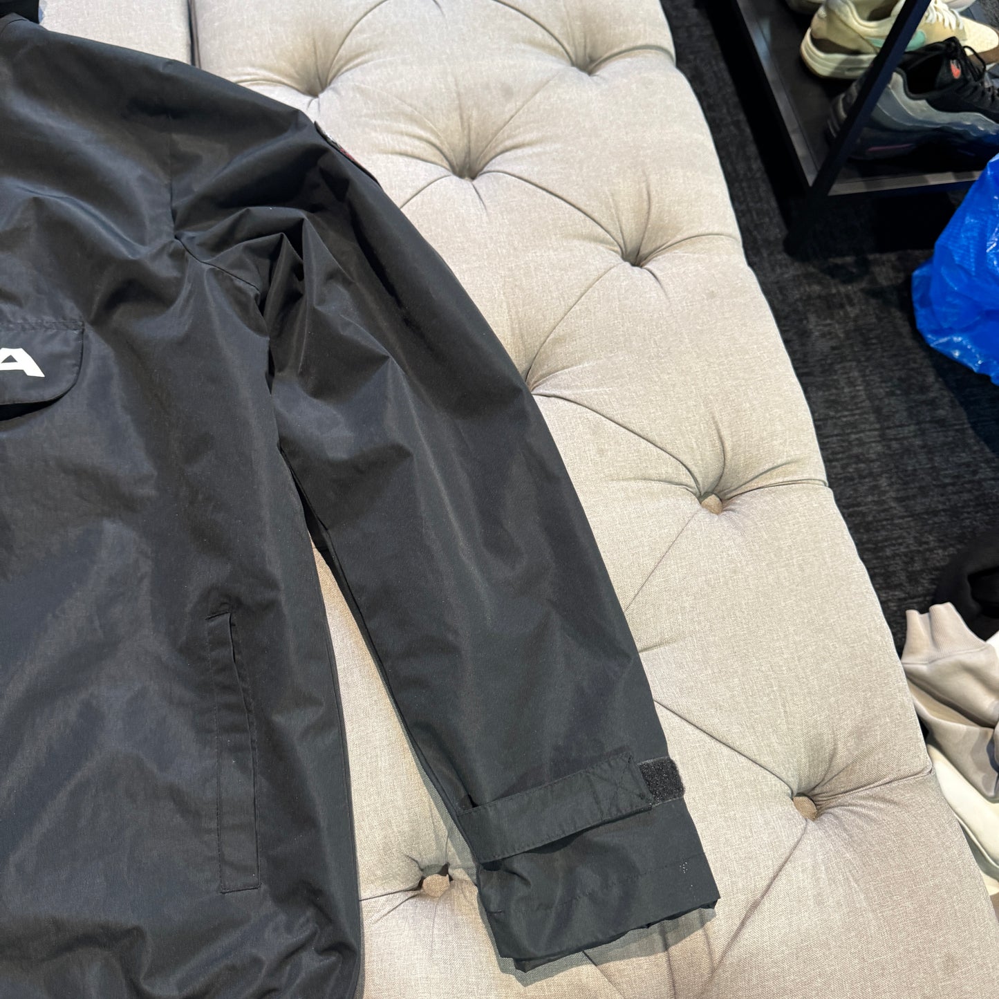 Nautica Sport Windbreaker Jacket 'Black Red White' (Second hand)