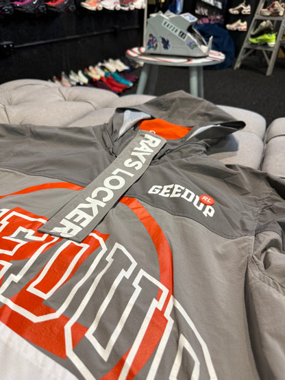 Geedup X Rays Locker Jacket 'Grey Orange' (Brand New)