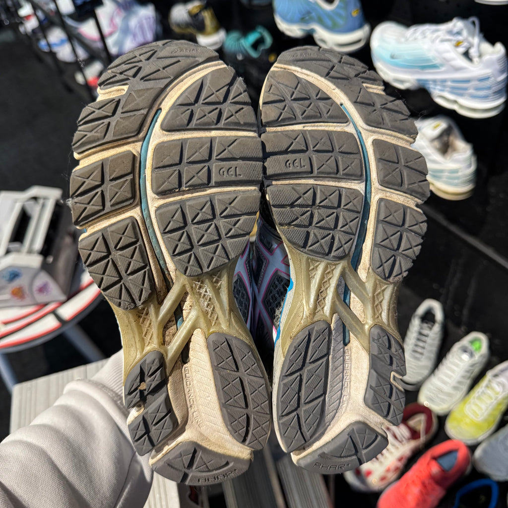 Asics Gel Kayano 19 'Silver Blue Pink' (Second hand)