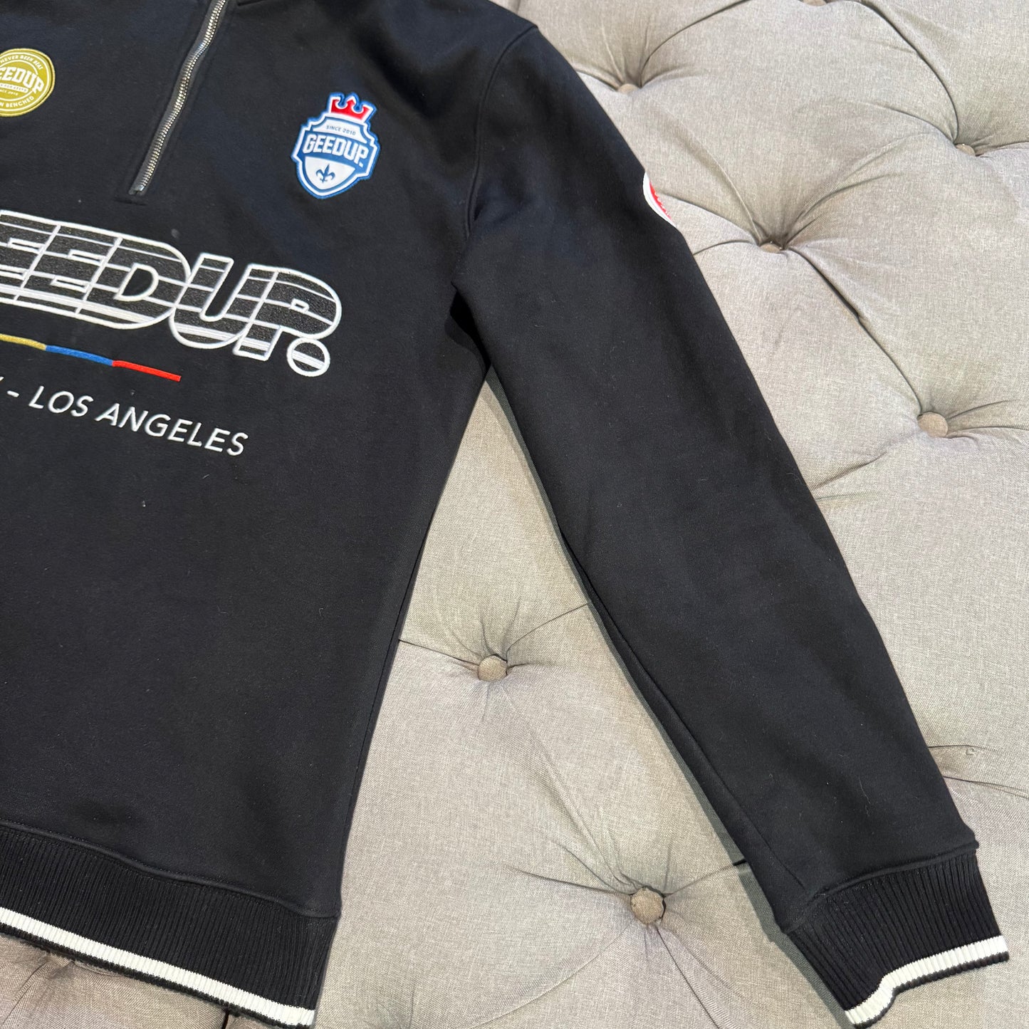 Geedup Sportsman Badges QTR Zip 'Black' (Second hand)