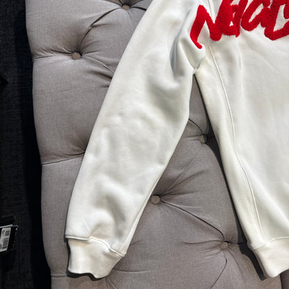 Geedup Always Neighbourhood Crewneck 'White Red' (Second hand)