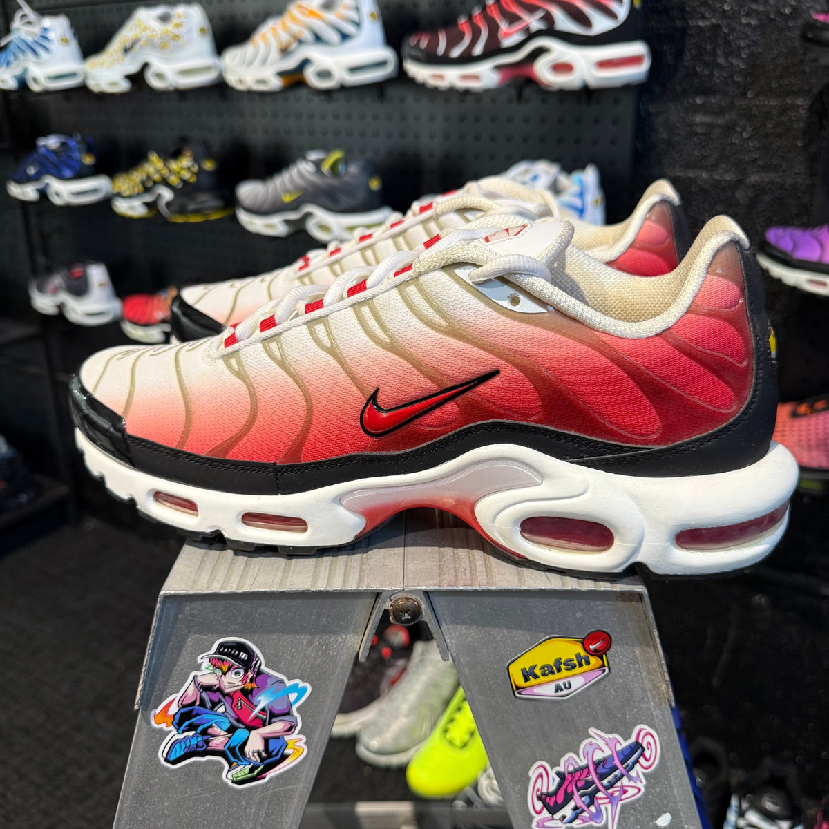 Nike Air Max Plus TN 'White University Red' (Second hand)