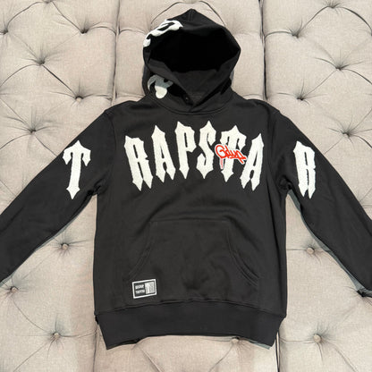 Geedup x Trapstar Handstyle x Irongate Arch Hoodie 'Black White' (Brand New)
