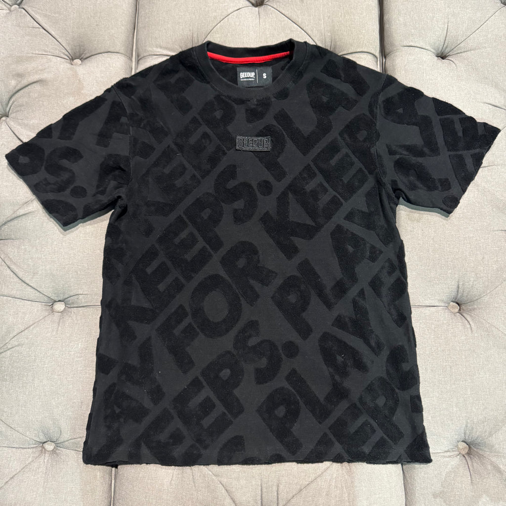 Geedup PFK Monogram T-Shirt 'Black' (Second hand)